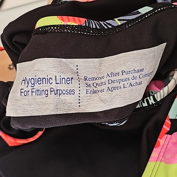 ROATAN SWIMWEAR MULTI-COLORED ONE PIECE SIZE 4X - Picture 5 of 10